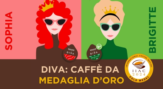 Diva: kafe me medalje të artë
